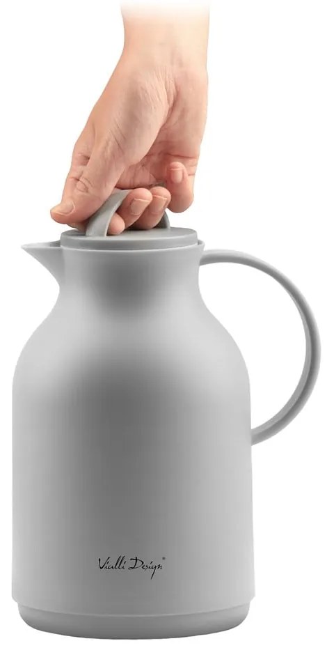 Thermos grigio, 1 l - Vialli Design