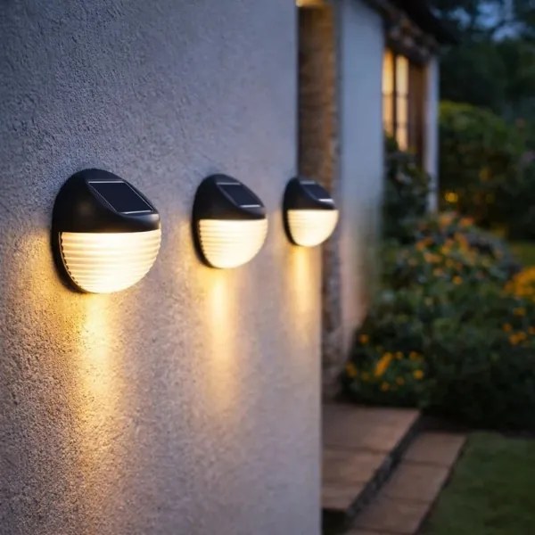 Rabalux 77203 - Applique solare da parete LERMOS a LED/0,06W/1,2V 300 mAh IP44