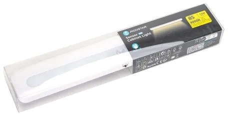 Aigostar - LED Illuminazione per mobili con sensore di movimento LED/1,5W/3xAA 3000K