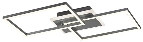 Rabalux 71014 - Plafoniera LED ATHELSTAN 40W 230V 4000K cromo opaco