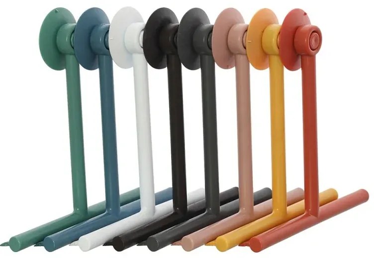 Tergivetro doccia nero in plastica antigraffio con ventosa Spring