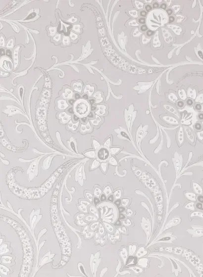 Tapete Bavilles von Nina Campbell - Grey/ Chalk