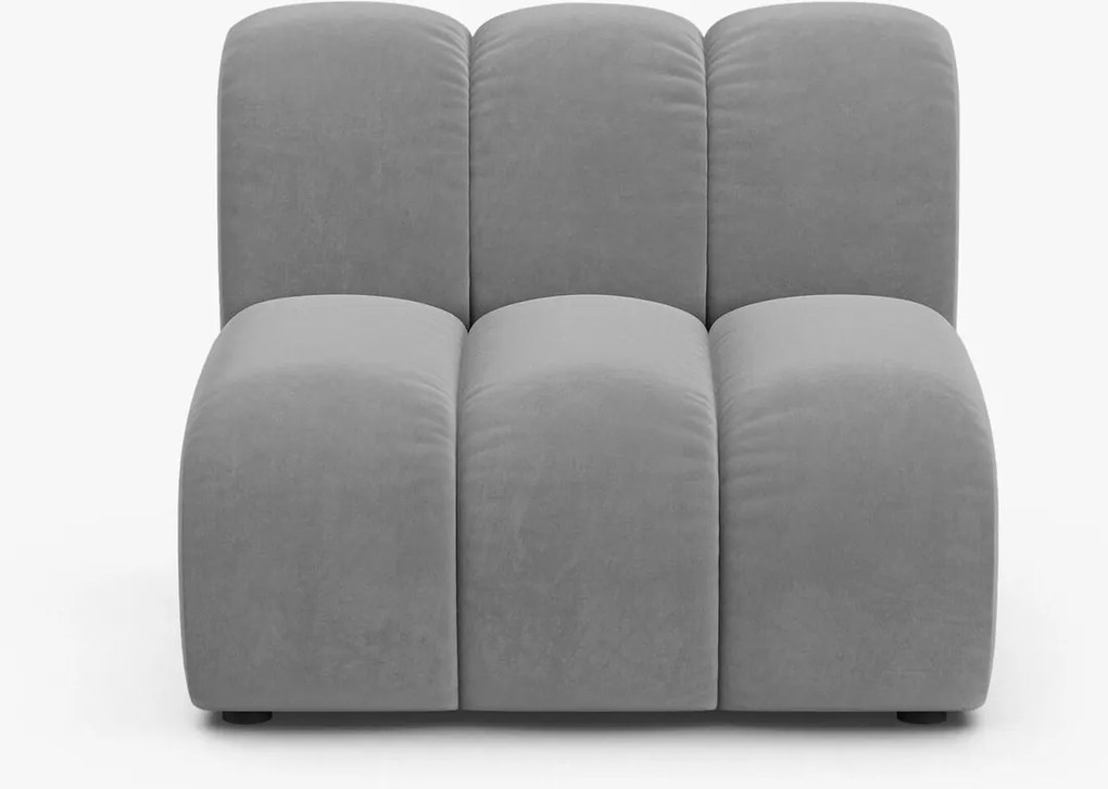 Modulo Lupine 1 posto in velluto Venus – L92 cm