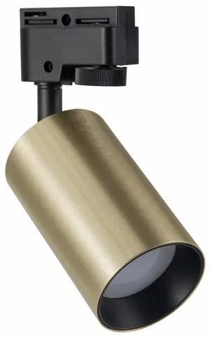 Faretto per sistema a binario MARIBEL 1xGU10/10W/230V oro