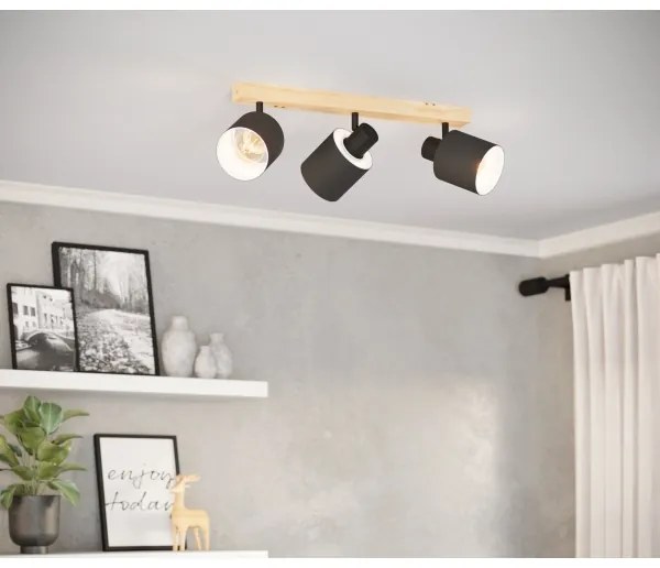 Eglo 99491 - Luce Spot BATALLAS 3xE27/10W/230V