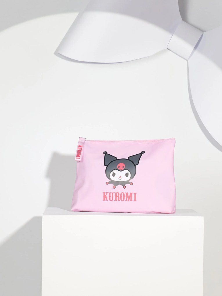 Sinsay - Pochette per cosmetici con stampa Kuromi - lavanda