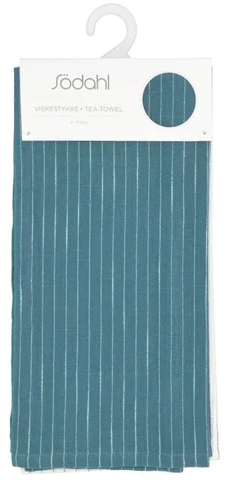 Set di strofinacci in cotone 2 pz 50x70 cm Line – Södahl