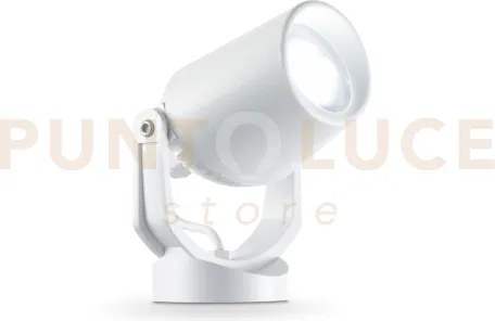 Elio proiettore ip66 bianco orientabile 1 luce attacco gu10 lampadi...