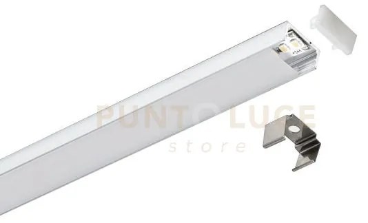 Gstp231- profilo in alluminio sezionabile parete/soffitto/mobili co...