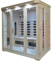 Sauna infrarossi, 4 posti full optional 175x135x190cm Relpunt Sumonna