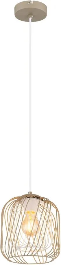 Globo 15965H - Lampada a sospensione con cavo DICHTI 1xE27/40W/230V Ø 18 cm