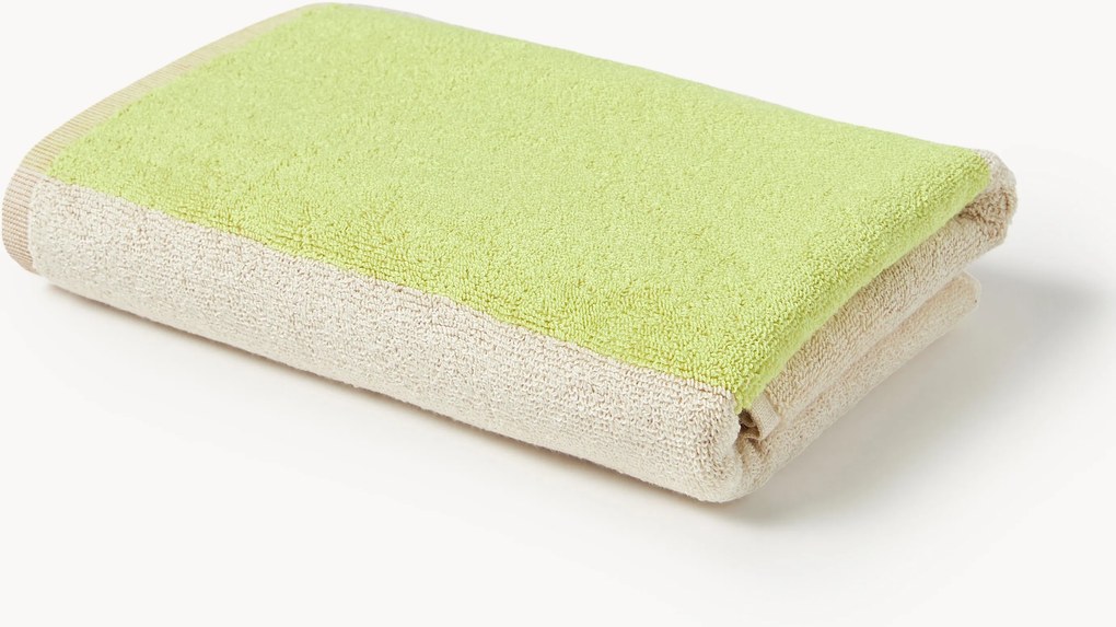 Asciugamano in cotone organico pettinato Combed