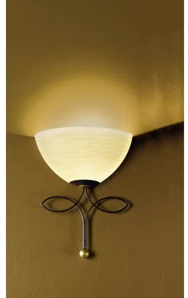 EGLO 89135 - Applique BELUGA 1xE27/60W marrone antico