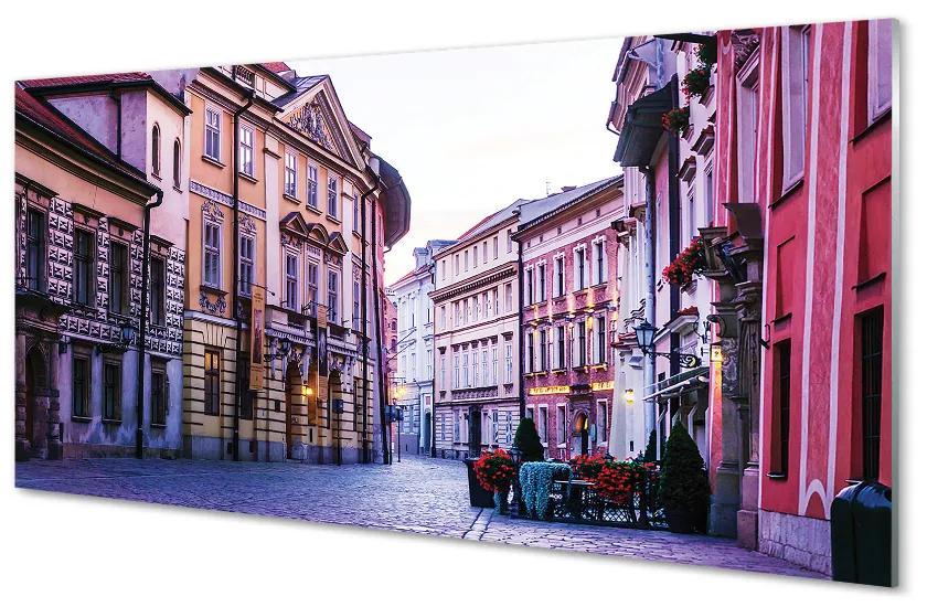 Quadro acrilico Città Vecchia di Cracovia 100x50 cm