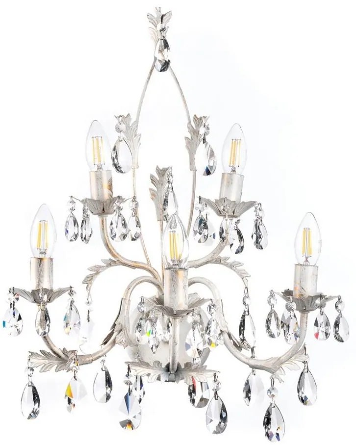 ONLI - Applique TERESA 5xE14/6W/230V bianco