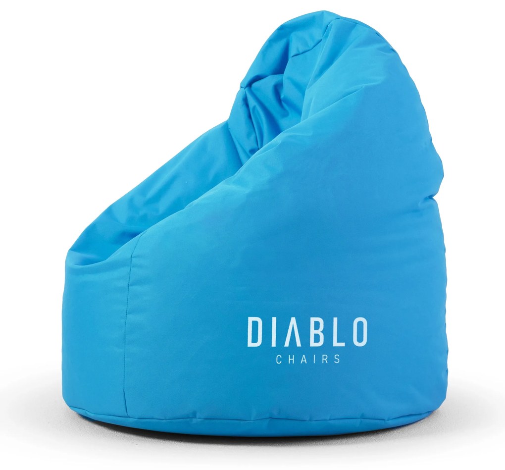 Pouf per bambini Diablo Chairs: Blu