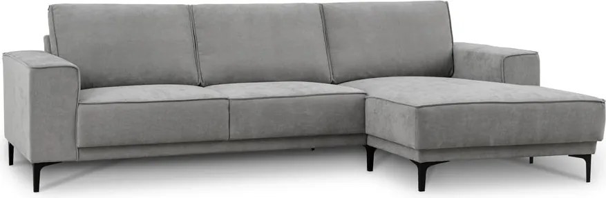 Divano angolare grigio (con penisola a destra/con chaise lounge) Copenhagen – Scandic