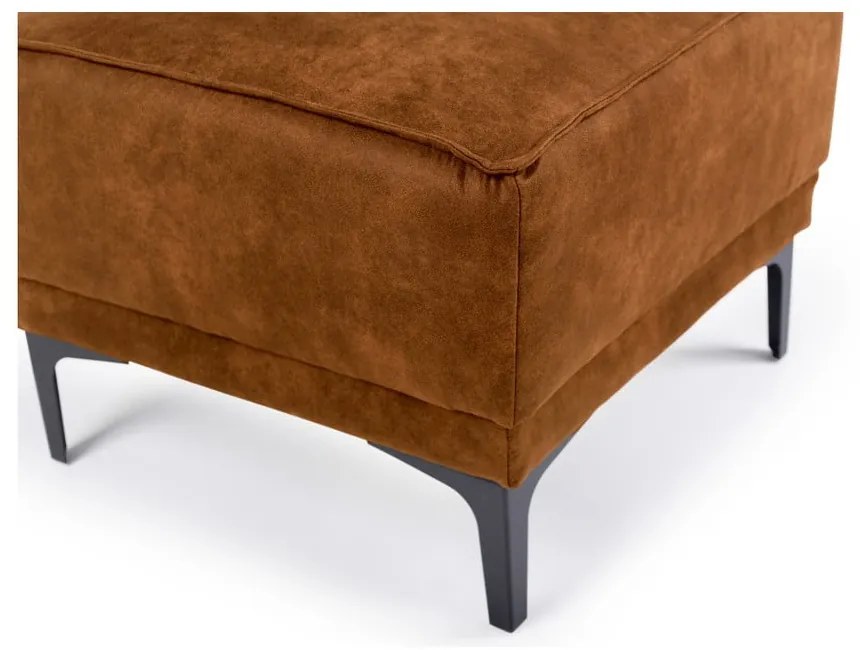 Sgabello in similpelle marrone cognac Copenhagen - Scandic