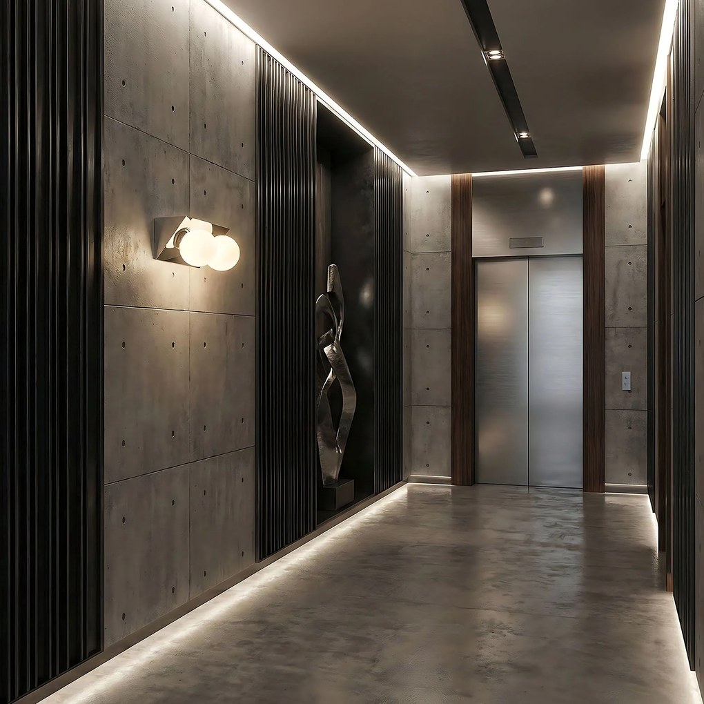 Lampada da parete APP1228-2W Chrom