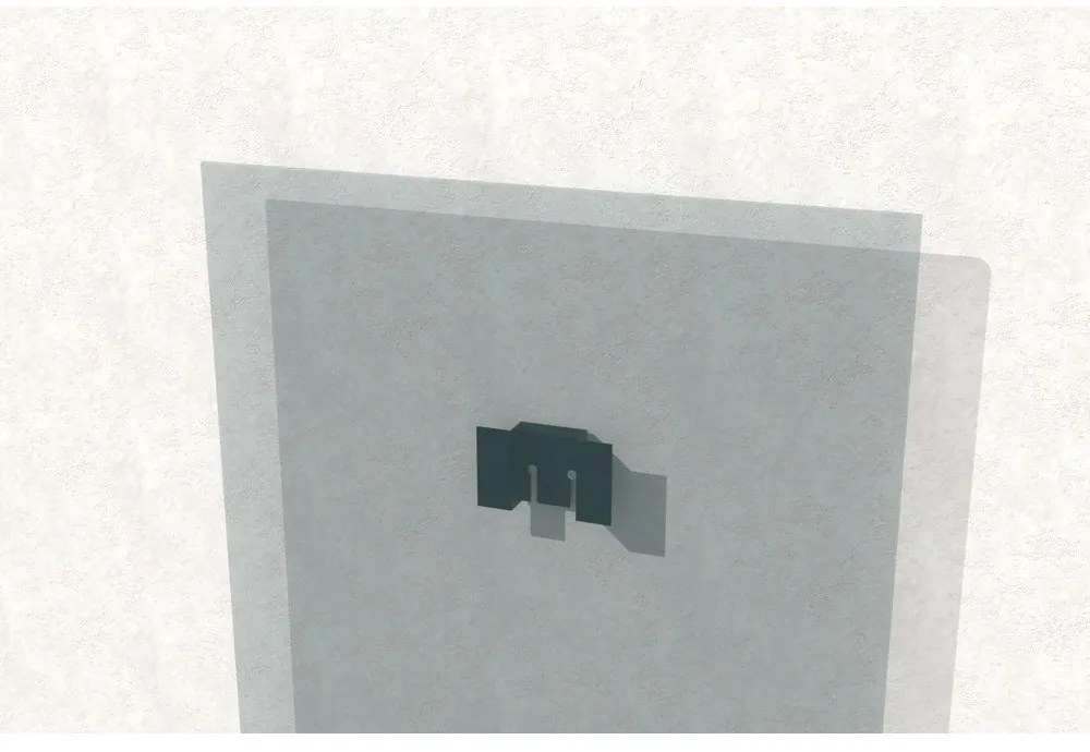 Pittura su vetro 70x50 cm Marble - Wallity