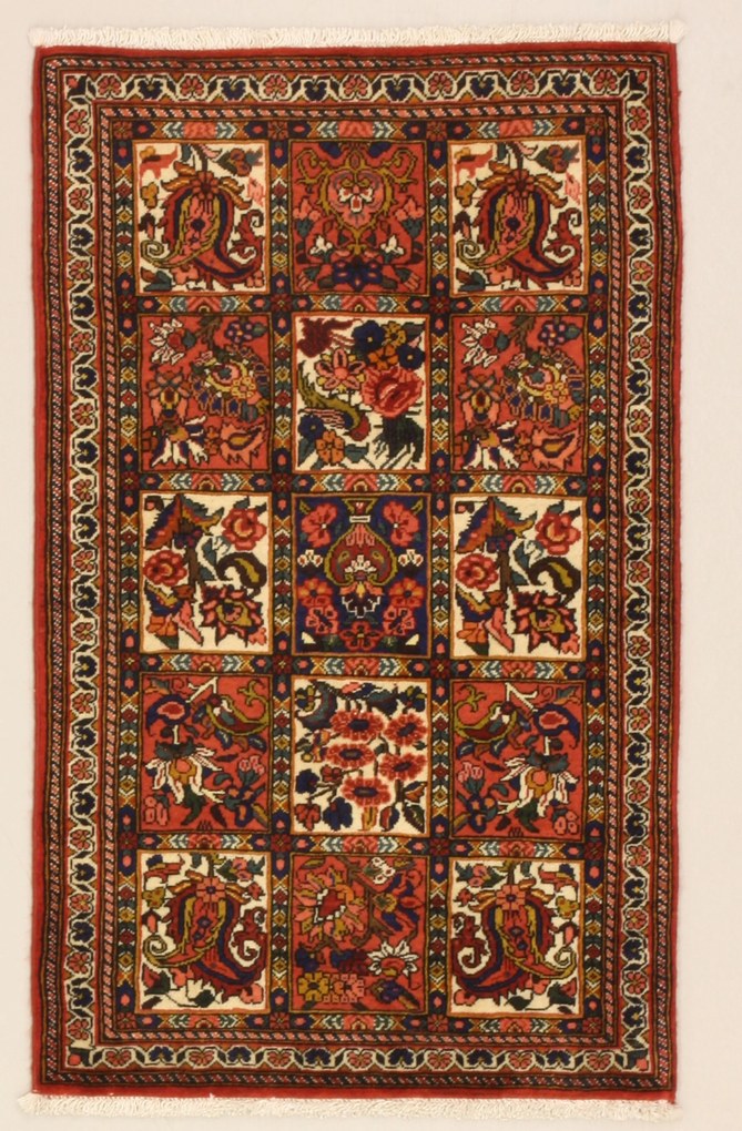 Bakhtiar Tappeto persiano 60 x 100 (Iran) Annodato A Mano