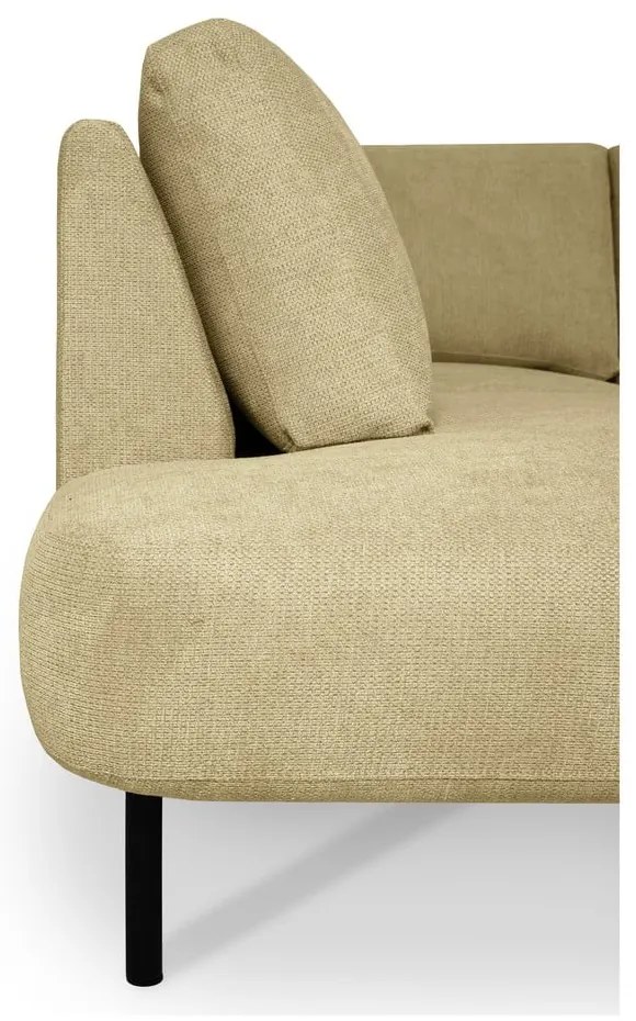 Divano angolare giallo ocra (angolo sinistro/"U") Hero - Scandic