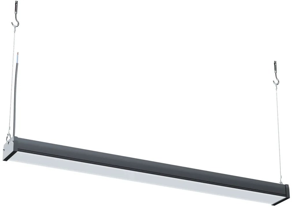 Campana Lineare LED 200W 1 metro Sospesa 22.000 lm Colore Bianco Freddo 6.000K