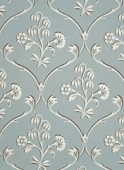 Tapete Cranford von Little Greene - Sky Blue