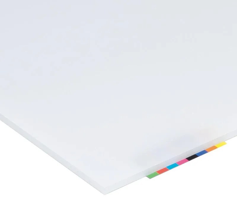 Vetro sintetico polistirene opalescente 100 cm x 200 cm, Sp 5 mm