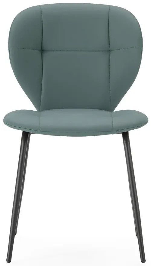 Set di sedie da pranzo verde scuro 2 pz Maura - Marckeric