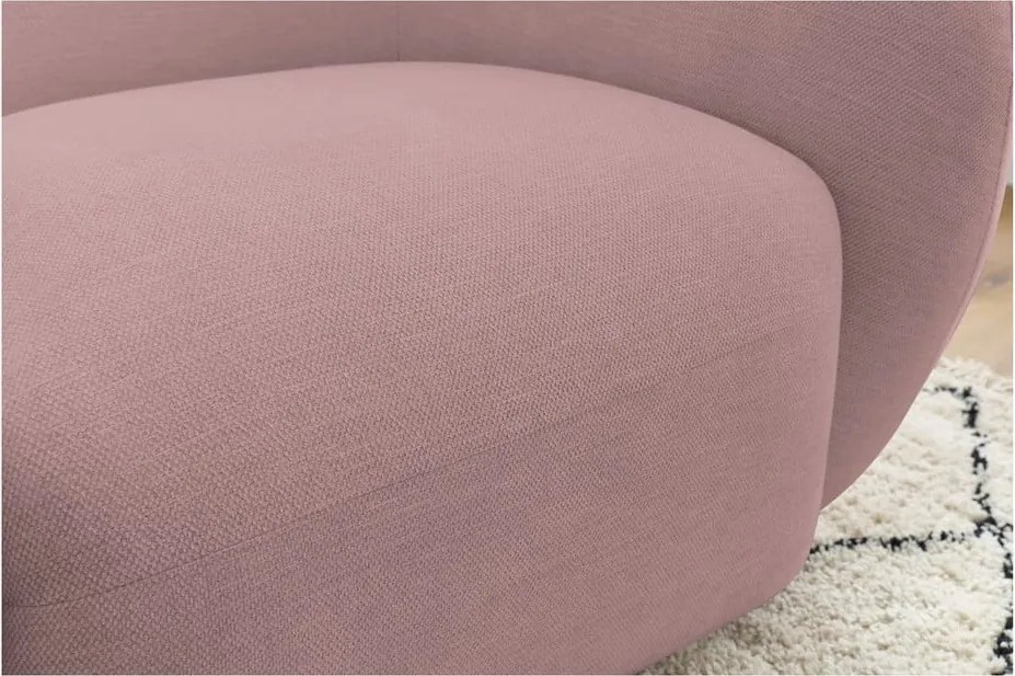 Poltrona in rosa chiaro Celine – Bobochic Paris