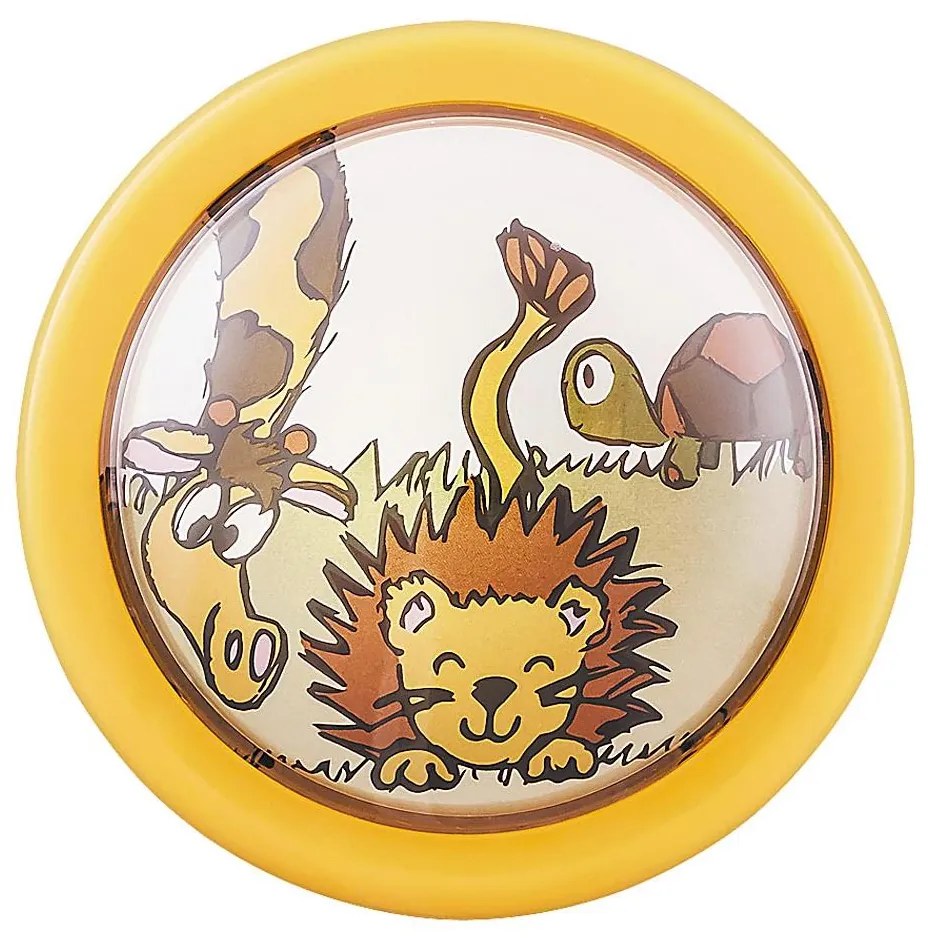 Rabalux 4565 - Applique LED per bambini LEON LED/0,3W/2xAA