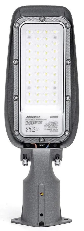 Aigostar - Lampione stradale SLIM LED/30W/230V 6500K IP65