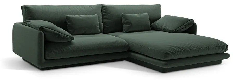 Divano angolare verde scuro (angolo destro) Torino - Micadoni Home