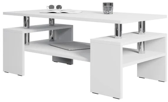 Tavolino CUBE 50x110 cm bianco