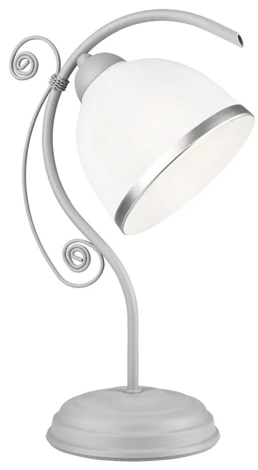 Lampada da tavolo RETRO II 1xE27/60W/230V argento