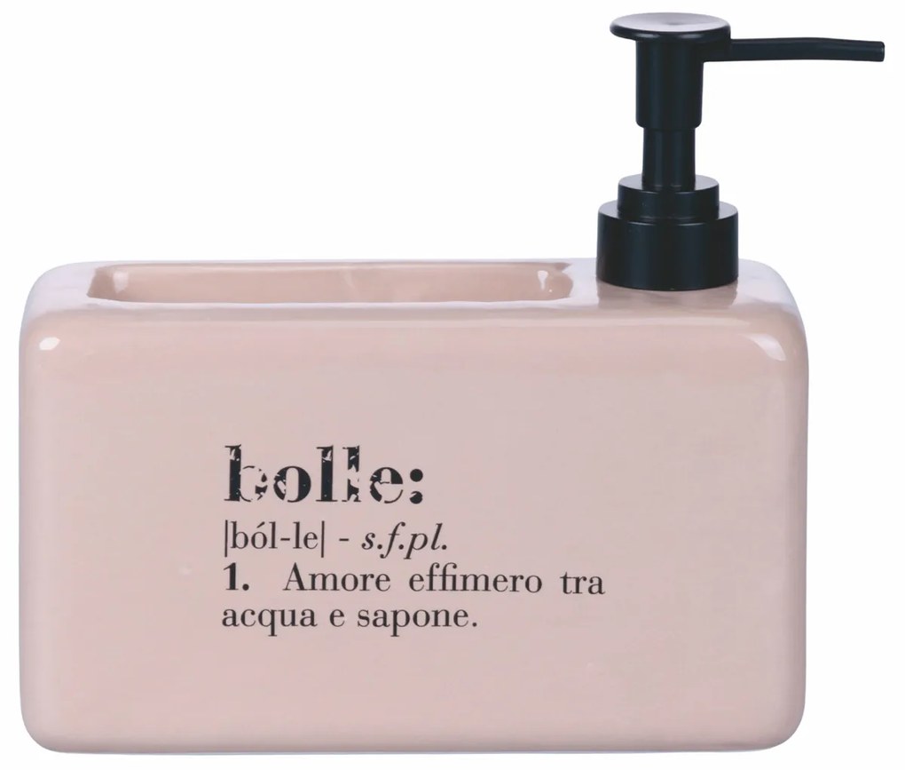 Dispenser scritta sapone 840 ml beige Victionary