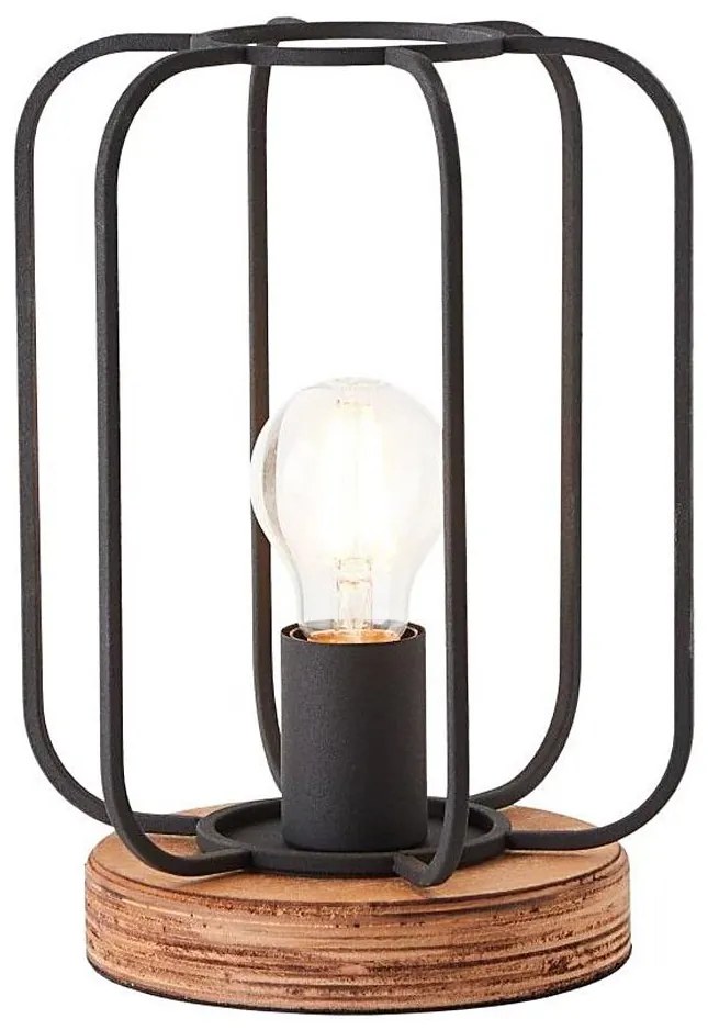 Brilliant - Lampada da tavolo TOSH 1xE27/40W/230V in pioppo
