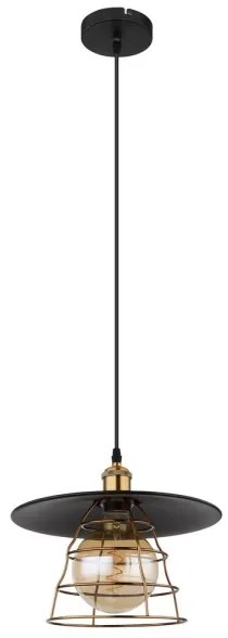 Globo 15086BH1 - Lampadario a sospensione con filo VIEJO 1xE27/60W/230V