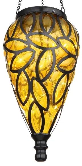 Globo 36131A - Lampada solare a LED SOLAR LED/0,9W/3,2V IP44 giallo