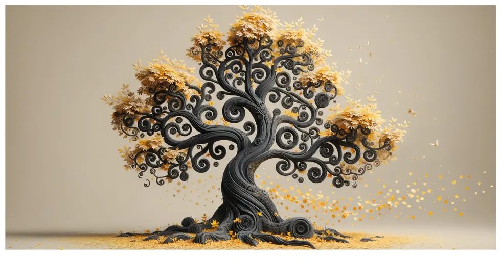Quadro su tela – Albero della vita artistico
