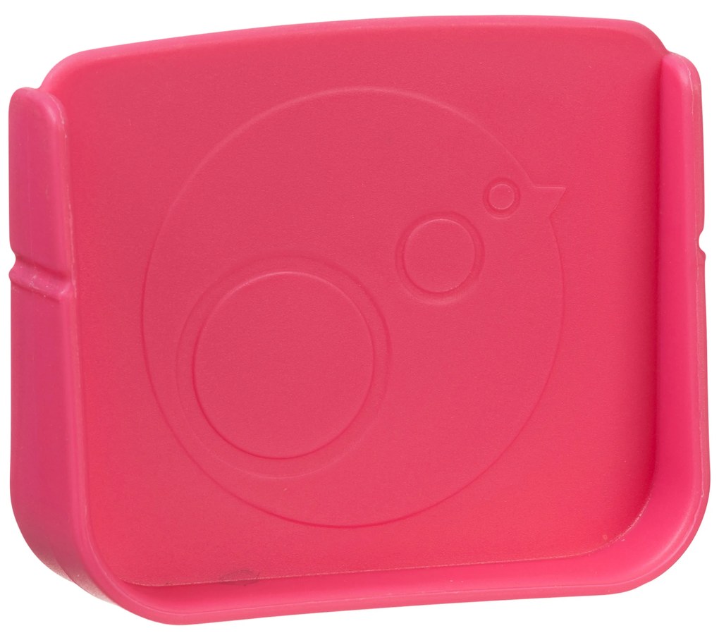Box porta merenda grande – rosa/arancione