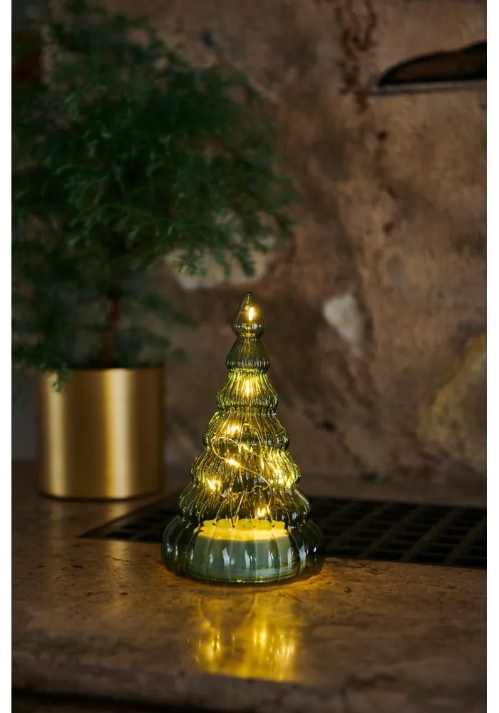 Decorazione luminosa verde ø 10 cm Lucy - Sirius