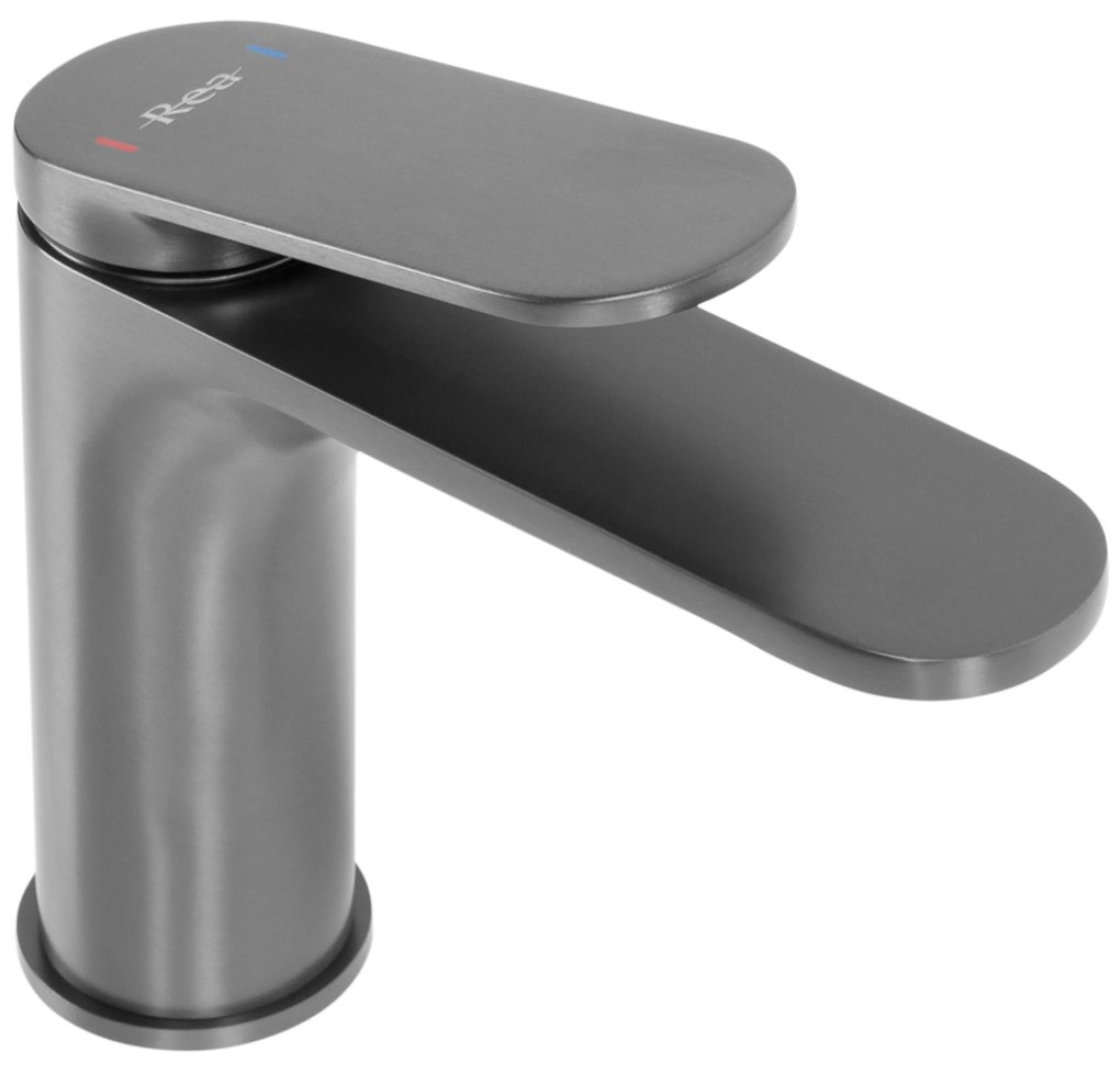 Rubinetto da lavabo Rea Marco Gun Grey Low