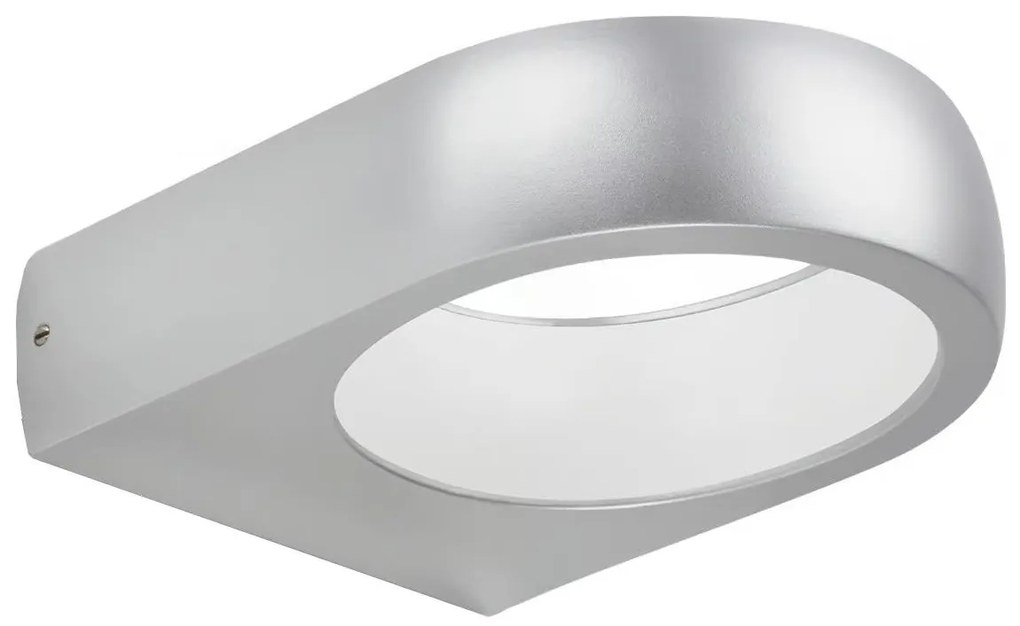 Telefunken 320204TF - Applique LED da esterno LED/6,5W/230V IP44 cromo satinato