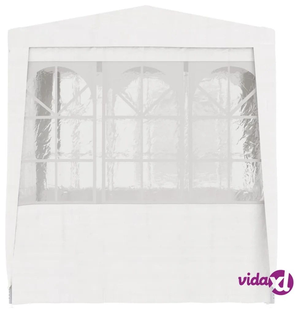 vidaXL Gazebo Professionale con Pareti 2x2 m Bianco 90 g/m²