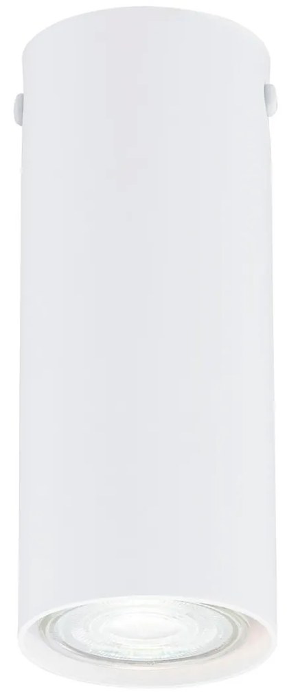 Plafoniera TECNO 1S da soffitto base GU10 Bianca