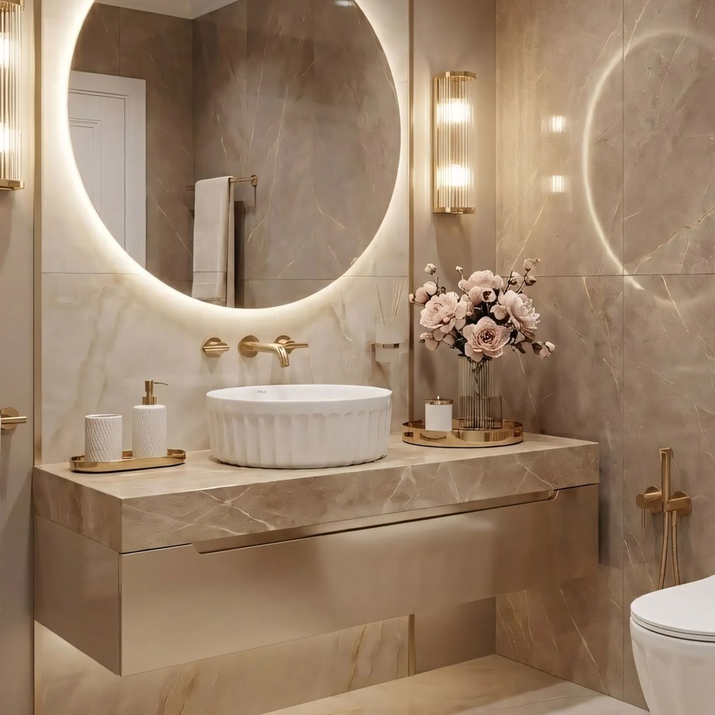 Lavabo da appoggio Rea DUO