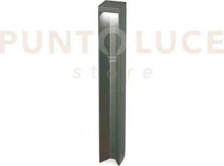 Kurt palo per esterni ip54 4000k 1100lm 11w antracite h.65cm in all...