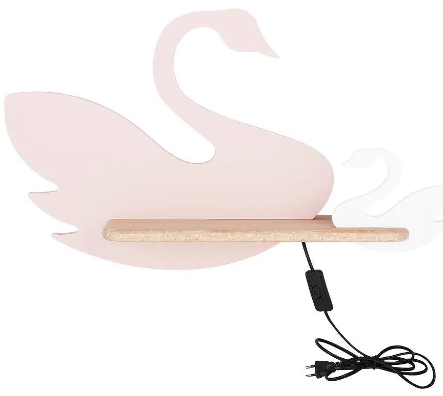 Applique LED per bambini con mensola SWAN LED/5W/230V